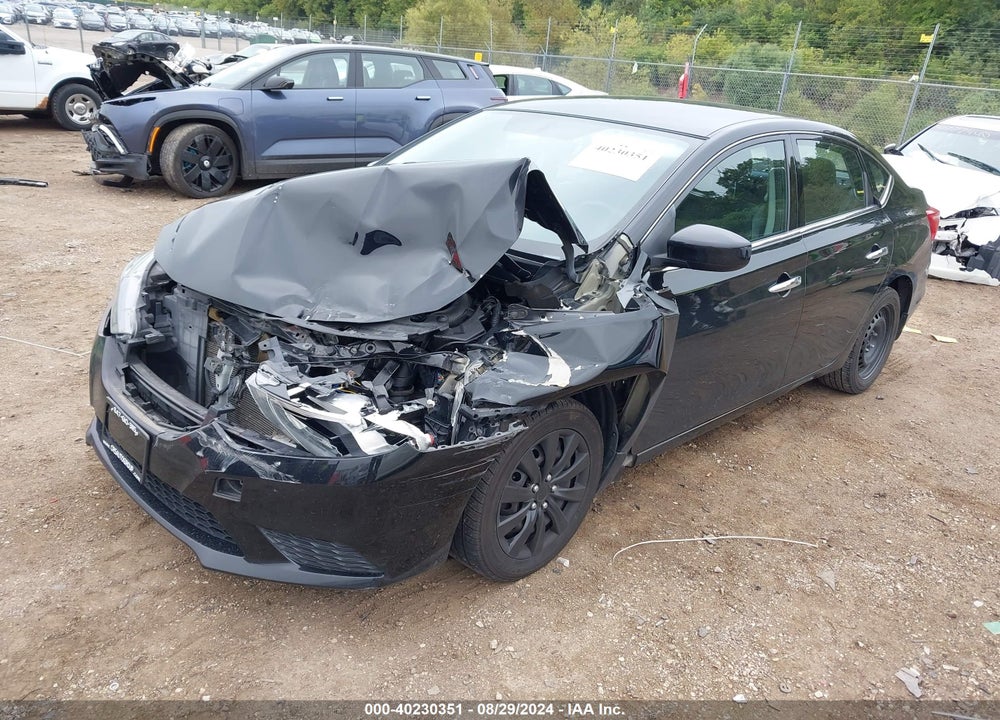 2017 NISSAN SENTRA SV VIN: 3N1AB7AP5HL641343