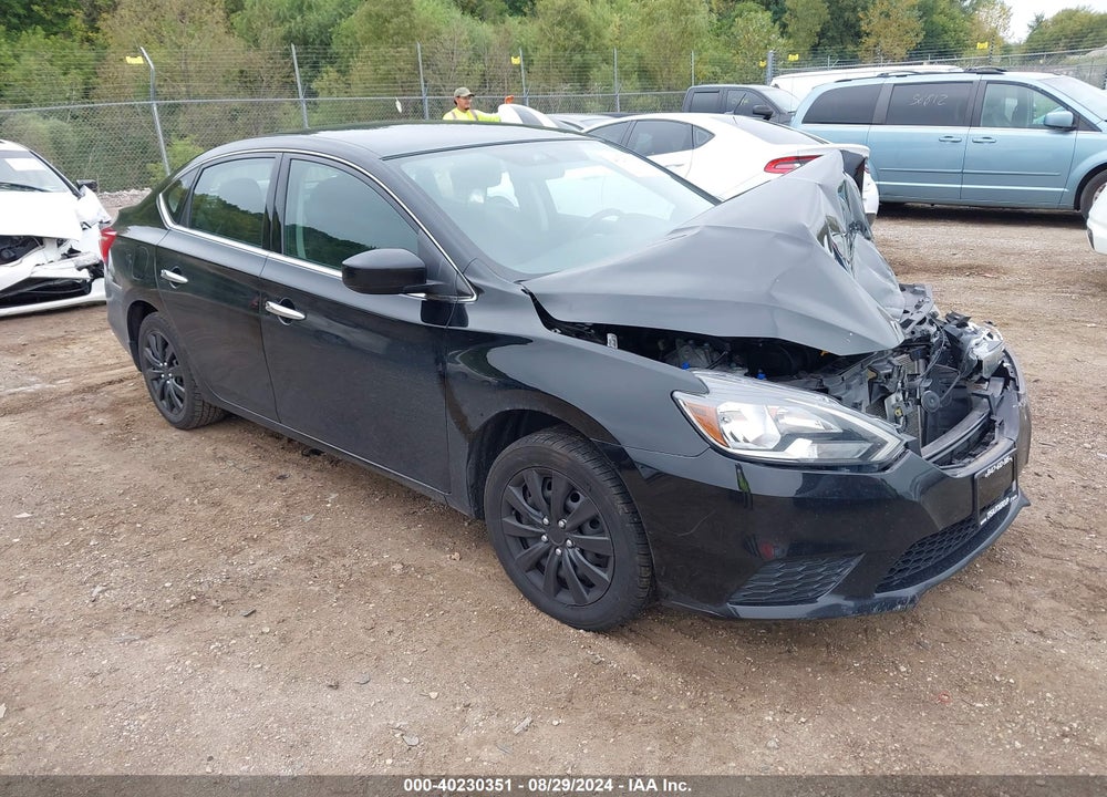 2017 NISSAN SENTRA SV VIN: 3N1AB7AP5HL641343