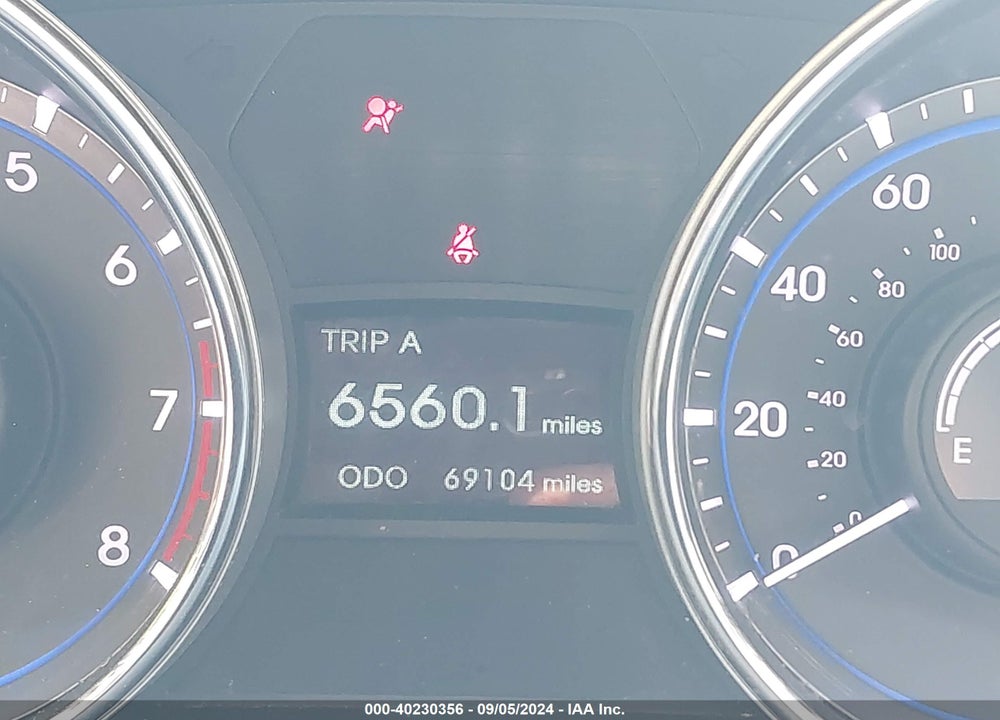 2013 HYUNDAI SONATA GLS VIN: 5NPEB4AC1DH615522