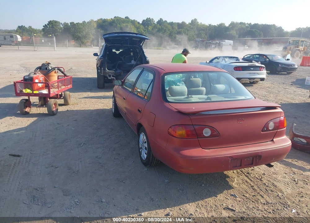 2001 TOYOTA COROLLA LE VIN: 2T1BR12E11C493532