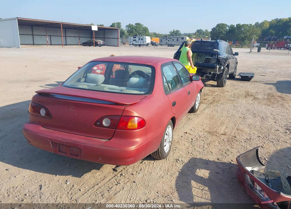 2001 TOYOTA COROLLA LE VIN: 2T1BR12E11C493532