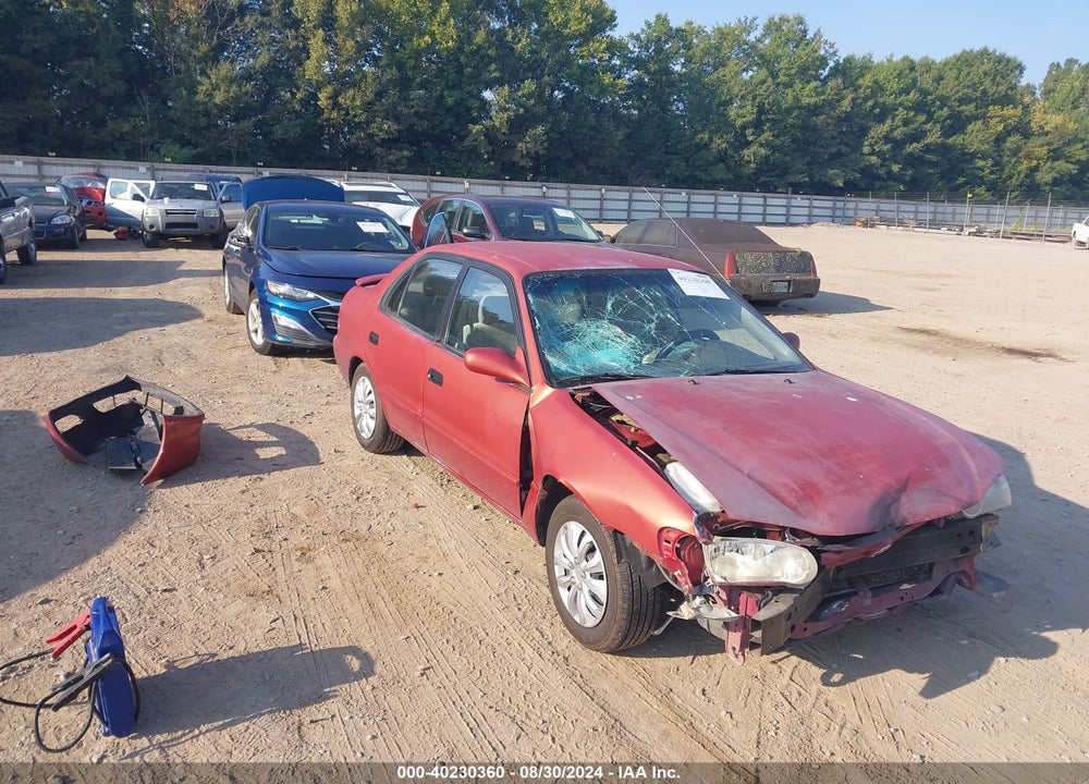 2001 TOYOTA COROLLA LE VIN: 2T1BR12E11C493532