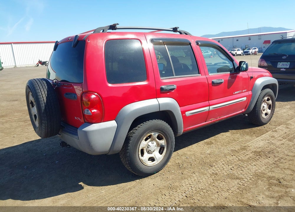 2003 JEEP LIBERTY SPORT VIN: 1J4GL48K43W552034