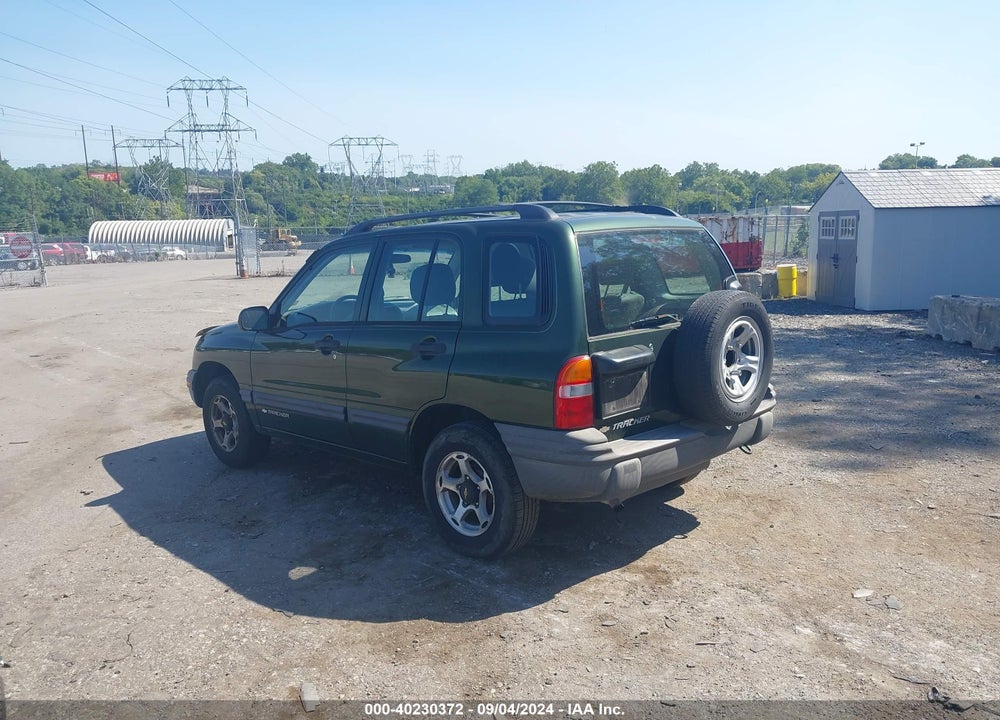 2001 CHEVROLET TRACKER HARD TOP BASE VIN: 2CNBJ13C116942371