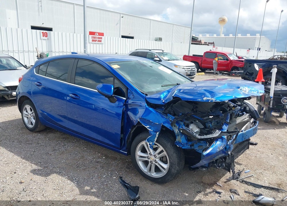 2018 CHEVROLET CRUZE LT AUTO VIN: 3G1BE6SMXJS650809