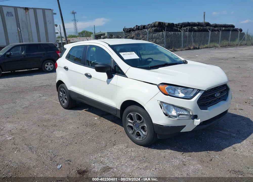 2021 FORD ECOSPORT S VIN: MAJ3S2FE4MC399026