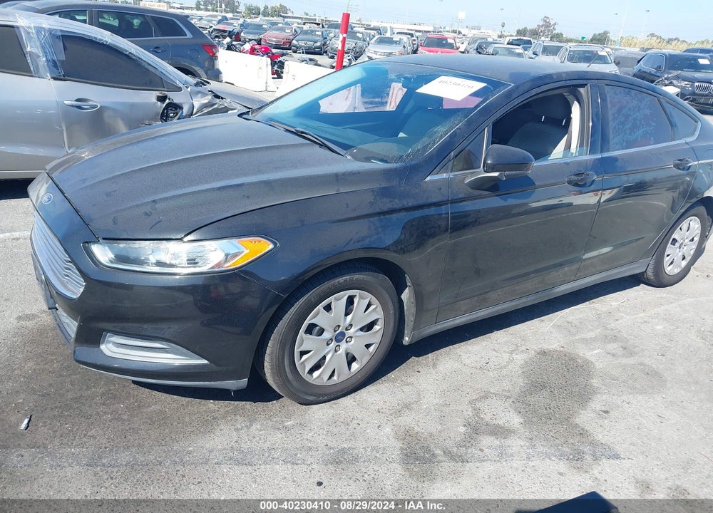 2013 FORD FUSION S VIN: 3FA6P0G7XDR296858