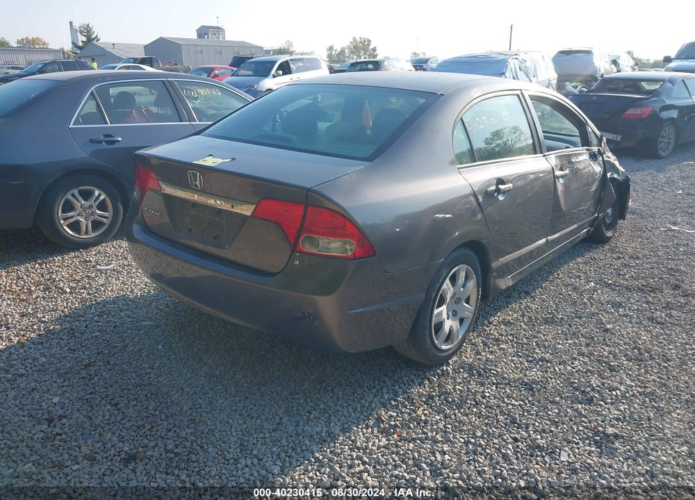 2009 HONDA CIVIC LX VIN: 19XFA16539E050671