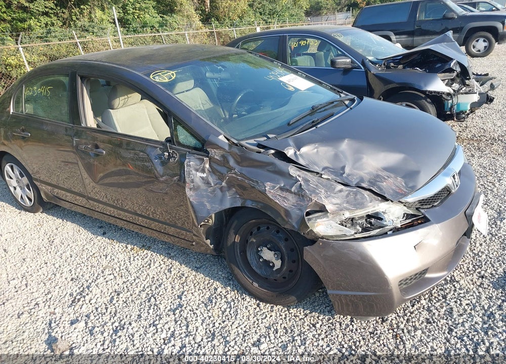 2009 HONDA CIVIC LX VIN: 19XFA16539E050671