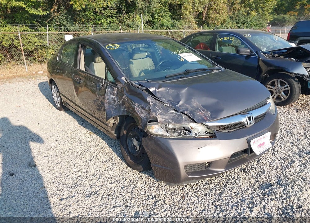 2009 HONDA CIVIC LX VIN: 19XFA16539E050671