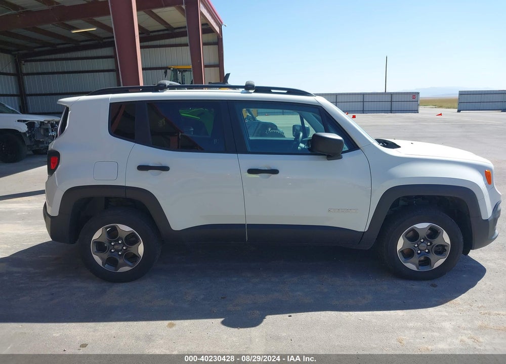 2018 JEEP RENEGADE SPORT 4X4 VIN: ZACCJBAH6JPG69332