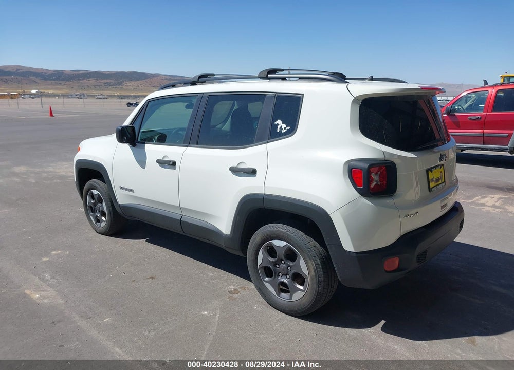 2018 JEEP RENEGADE SPORT 4X4 VIN: ZACCJBAH6JPG69332