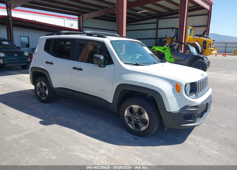 2018 JEEP RENEGADE SPORT 4X4 VIN: ZACCJBAH6JPG69332