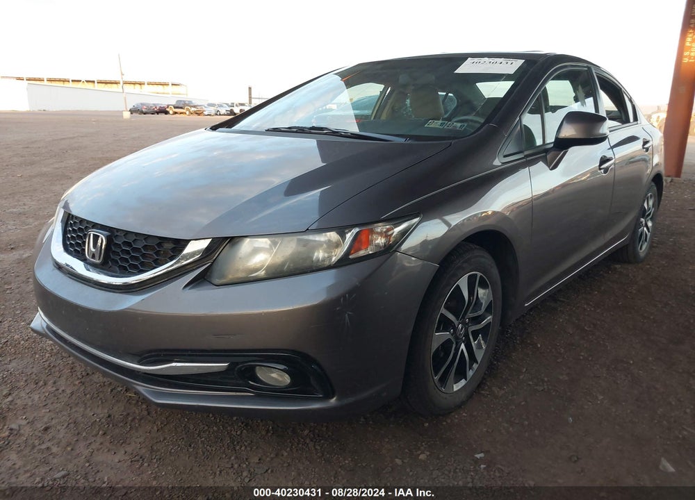 2013 HONDA CIVIC EX-L VIN: 19XFB2F9XDE213847