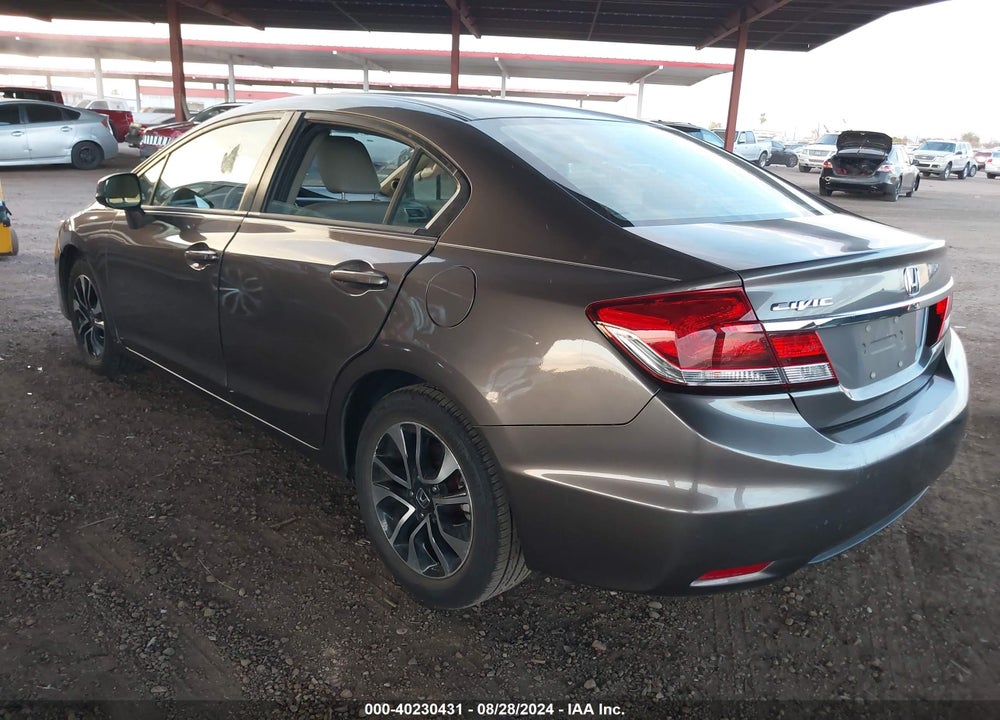 2013 HONDA CIVIC EX-L VIN: 19XFB2F9XDE213847