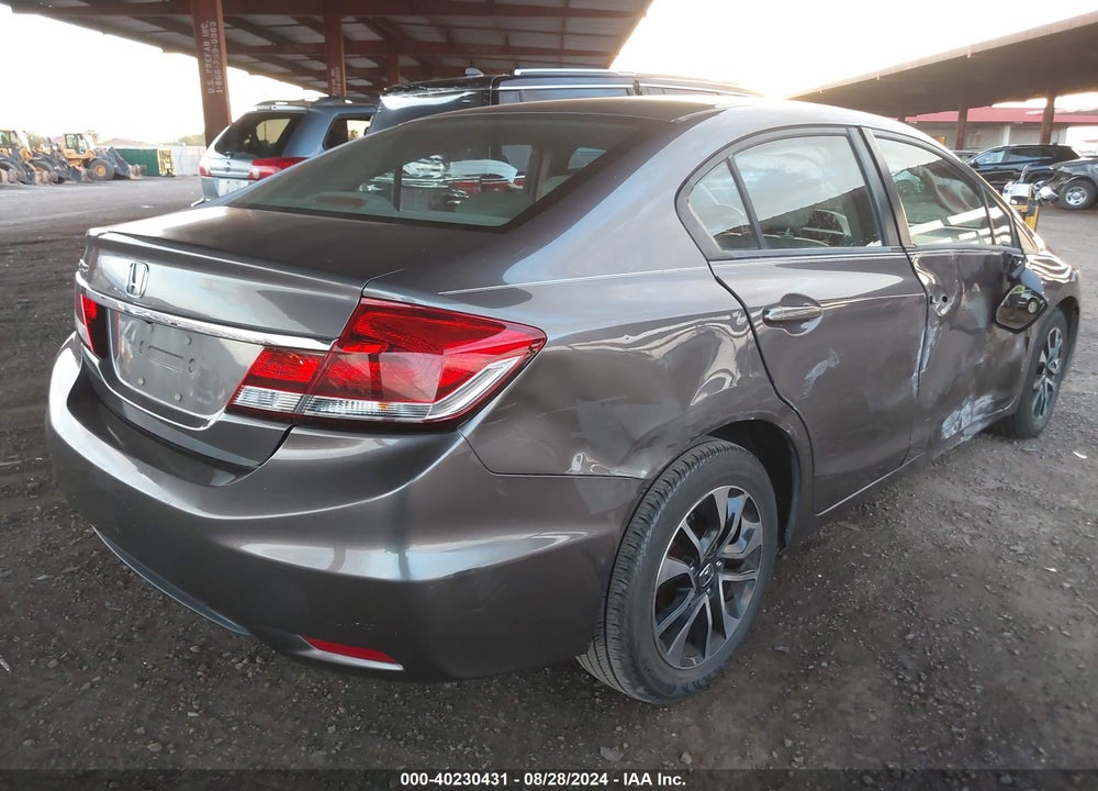 2013 HONDA CIVIC EX-L VIN: 19XFB2F9XDE213847