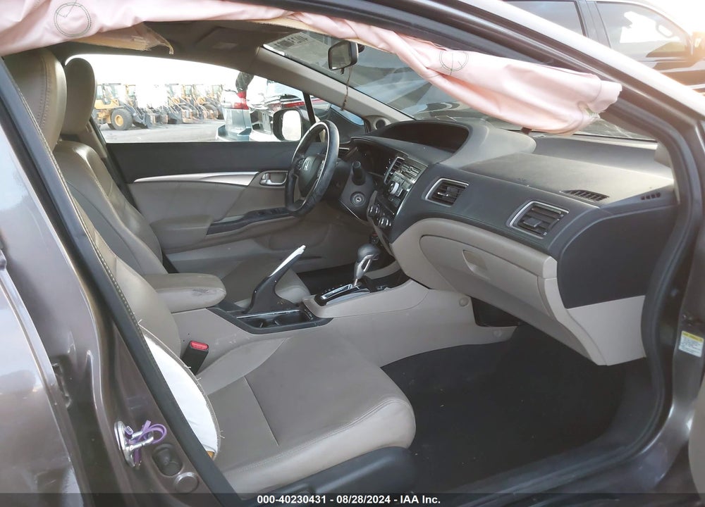 2013 HONDA CIVIC EX-L VIN: 19XFB2F9XDE213847