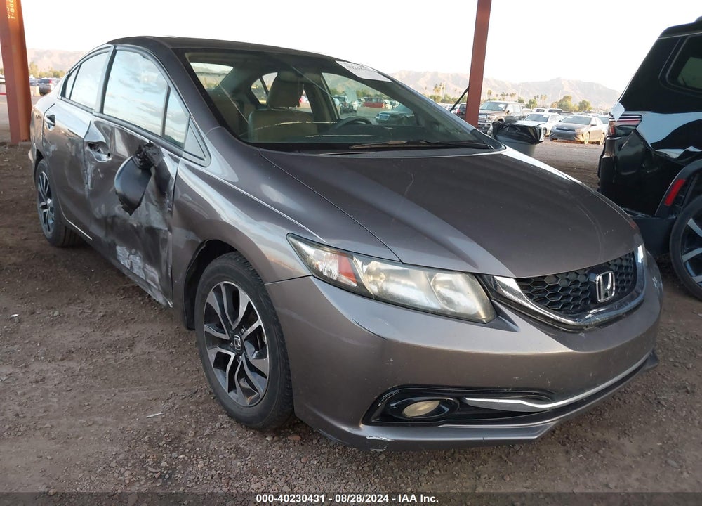 2013 HONDA CIVIC EX-L VIN: 19XFB2F9XDE213847