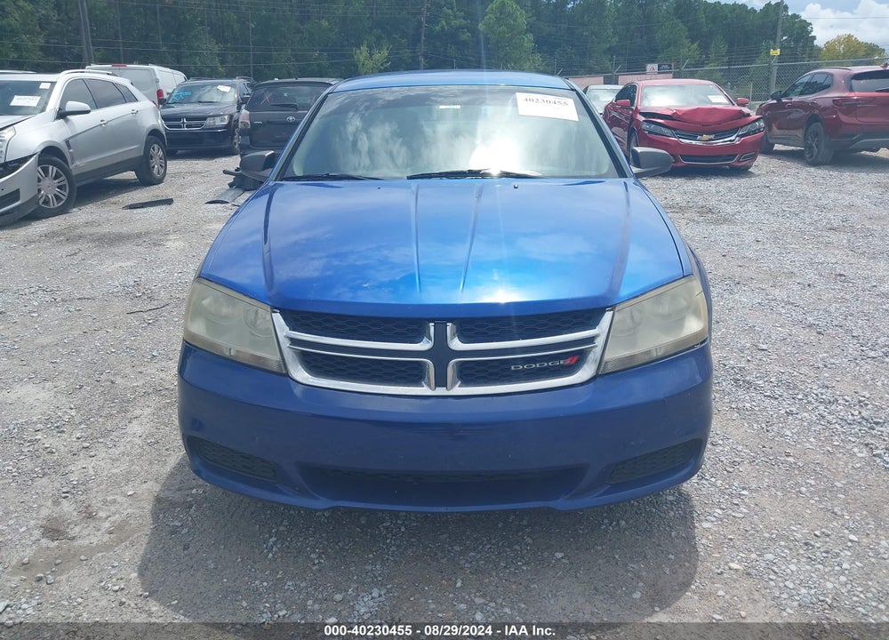 2014 DODGE AVENGER SE VIN: 1C3CDZAB9EN181040
