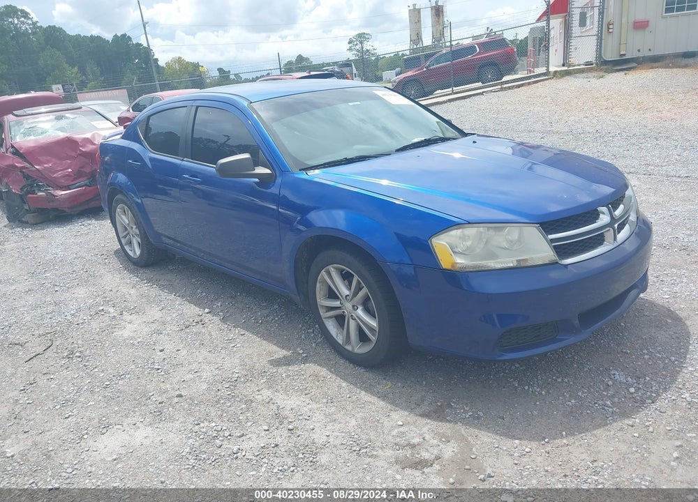 2014 DODGE AVENGER SE VIN: 1C3CDZAB9EN181040
