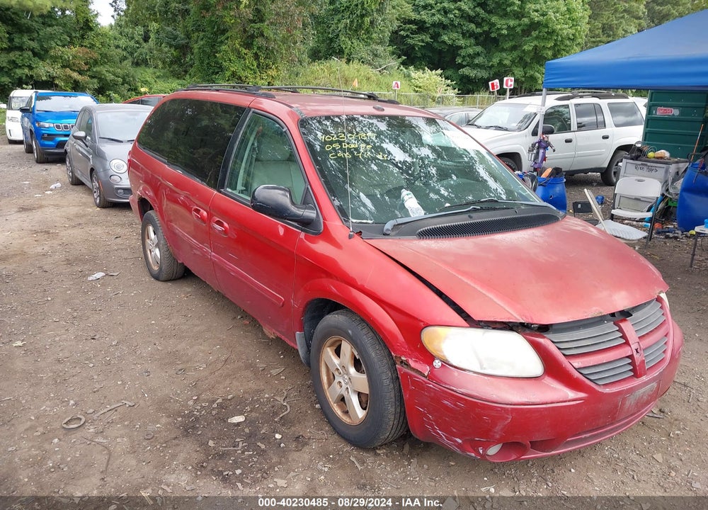 2005 DODGE GRAND CARAVAN SXT VIN: 2D4GP44L35R165756