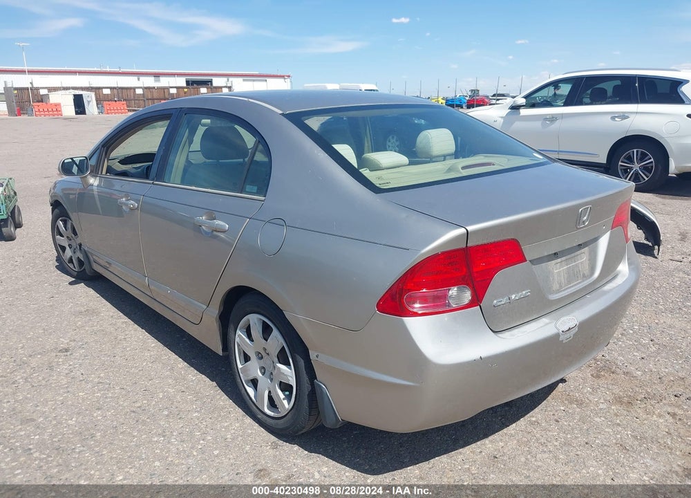 2006 HONDA CIVIC LX VIN: 1HGFA16586L040917