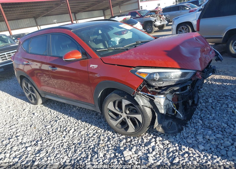 2018 HYUNDAI TUCSON LIMITED VIN: KM8J3CA23JU608663