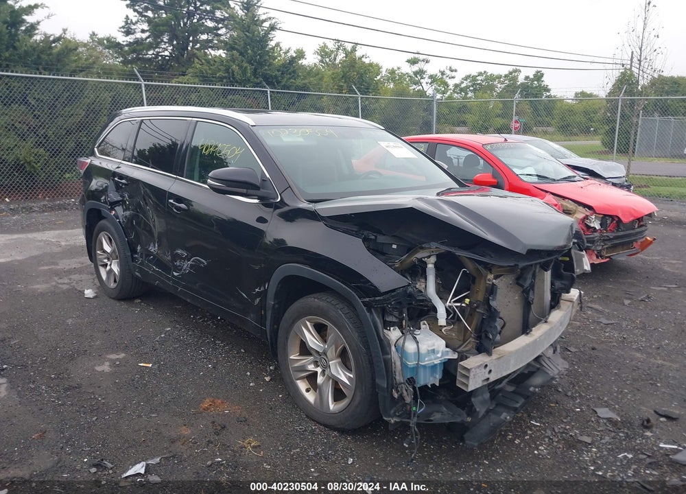2016 TOYOTA HIGHLANDER LIMITED V6 VIN: 5TDDKRFH0GS292205