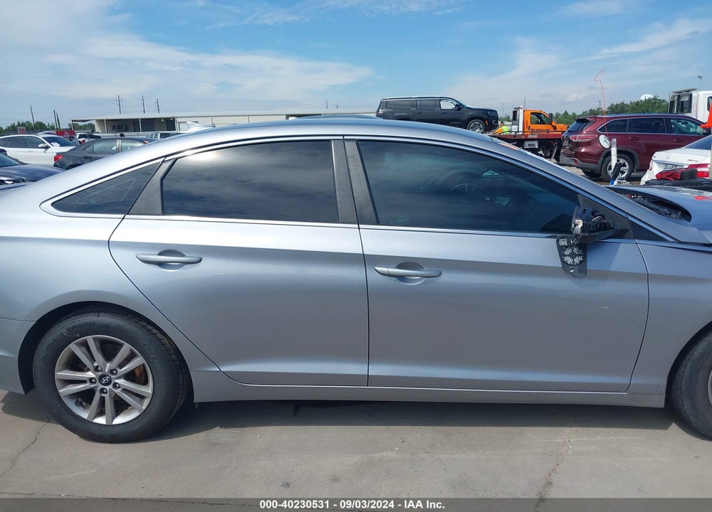 2015 HYUNDAI SONATA SE VIN: 5NPE24AF8FH190376