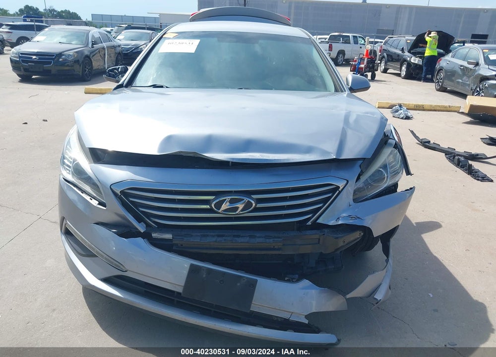 2015 HYUNDAI SONATA SE VIN: 5NPE24AF8FH190376