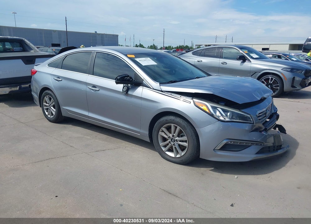 2015 HYUNDAI SONATA SE VIN: 5NPE24AF8FH190376