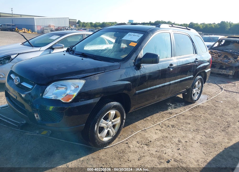 2009 KIA SPORTAGE LX VIN: KNDJF724197636913