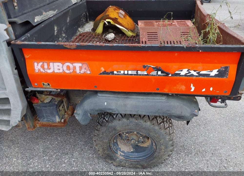 2011 KUBOTA RTV900 VIN: A5KB1FDATBG0C3031