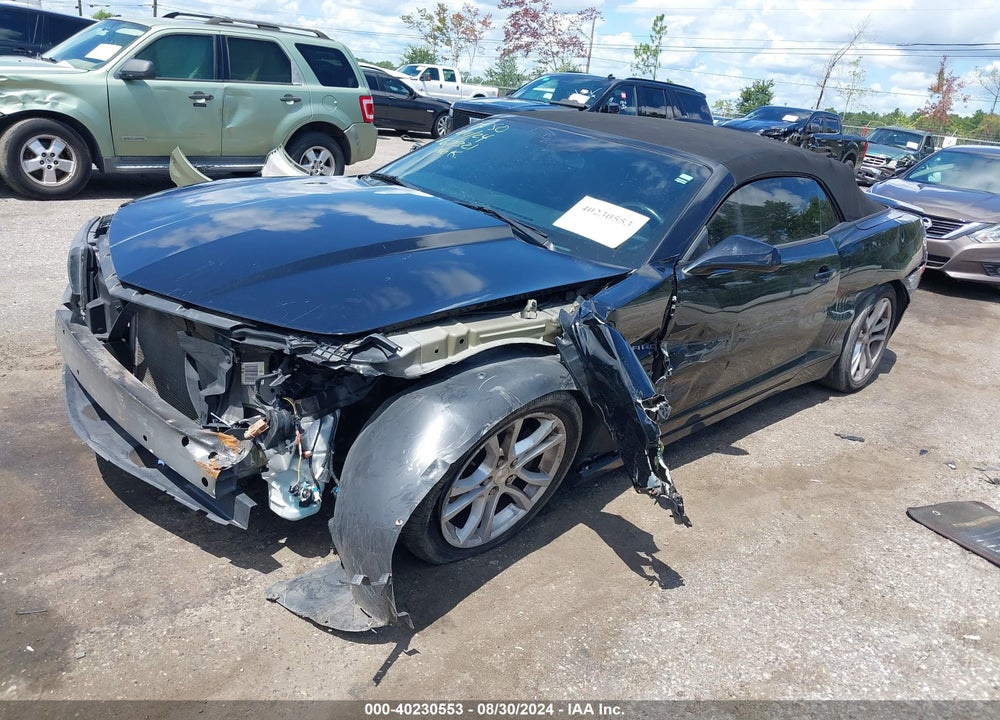 2015 CHEVROLET CAMARO 1LT VIN: 2G1FD3D38F9286286