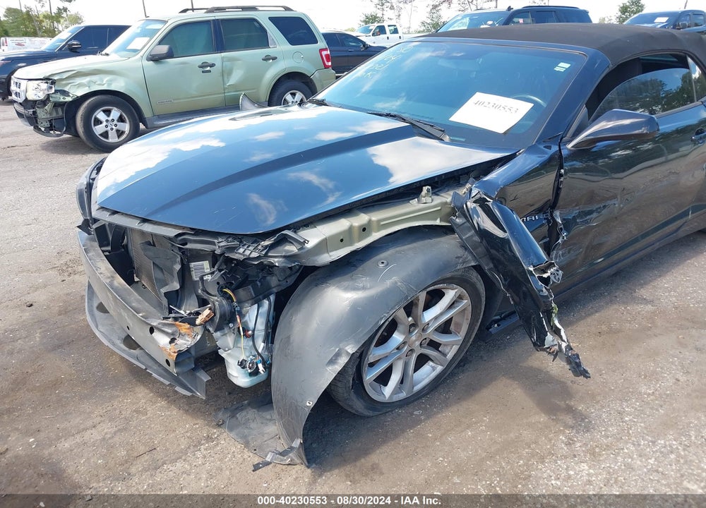 2015 CHEVROLET CAMARO 1LT VIN: 2G1FD3D38F9286286