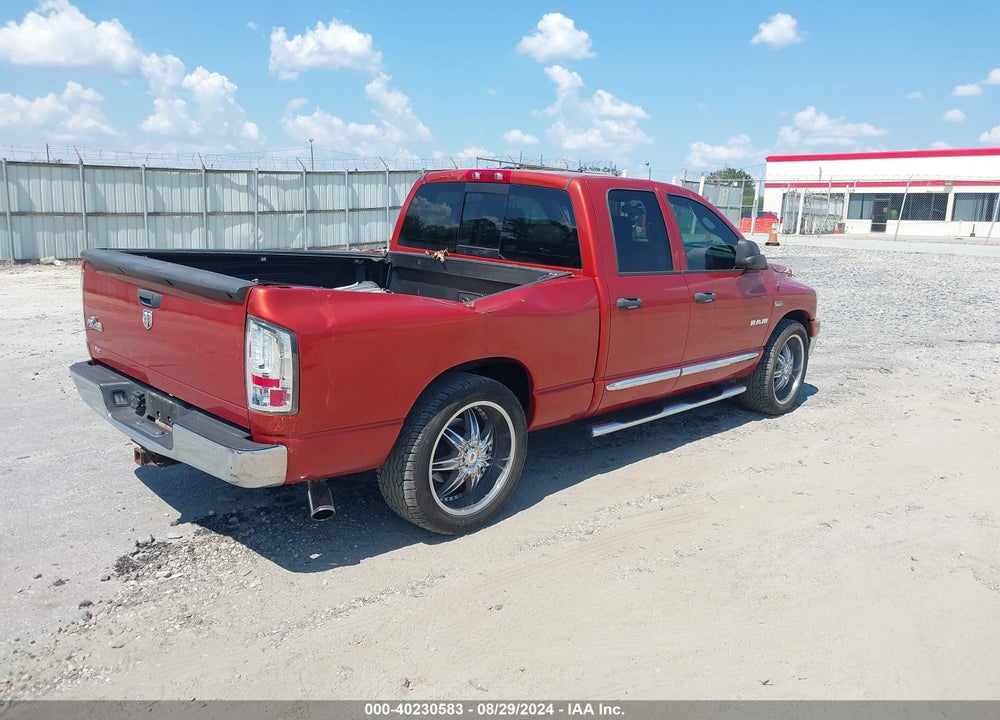 2008 DODGE RAM 1500 SLT VIN: 1D7HA18208S570940