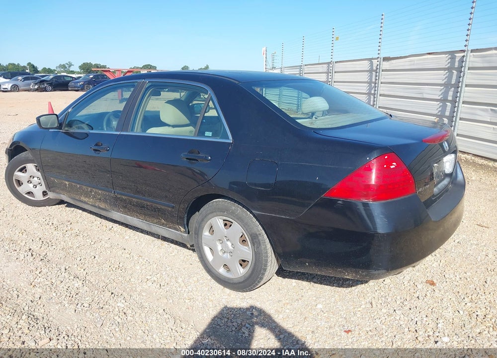 2007 HONDA ACCORD 2.4 LX VIN: 1HGCM56497A160943
