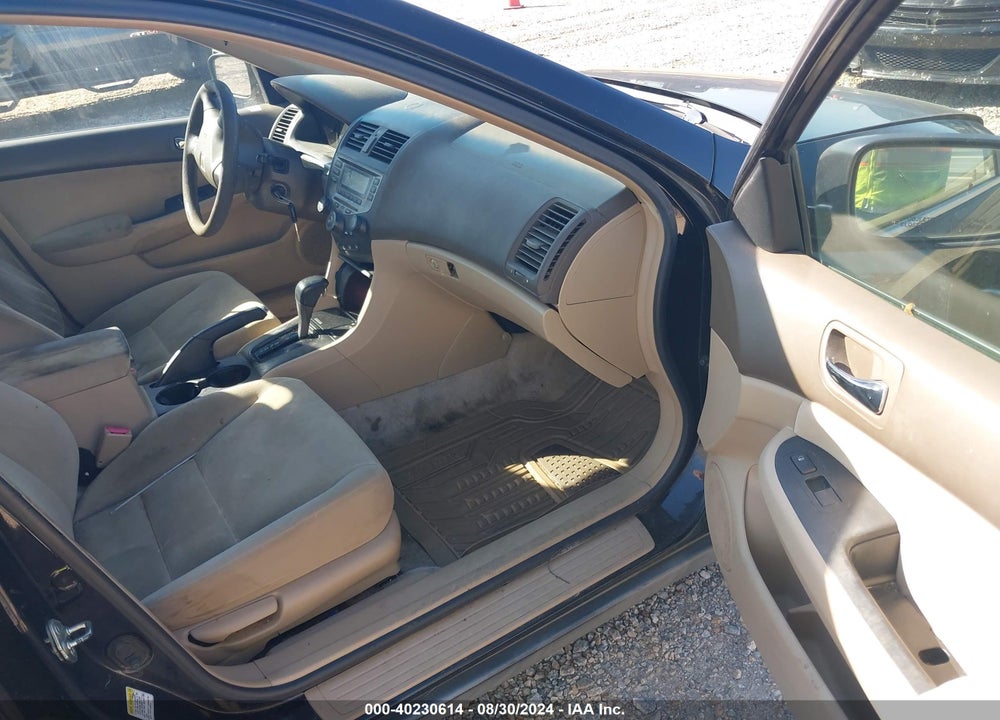 2007 HONDA ACCORD 2.4 LX VIN: 1HGCM56497A160943