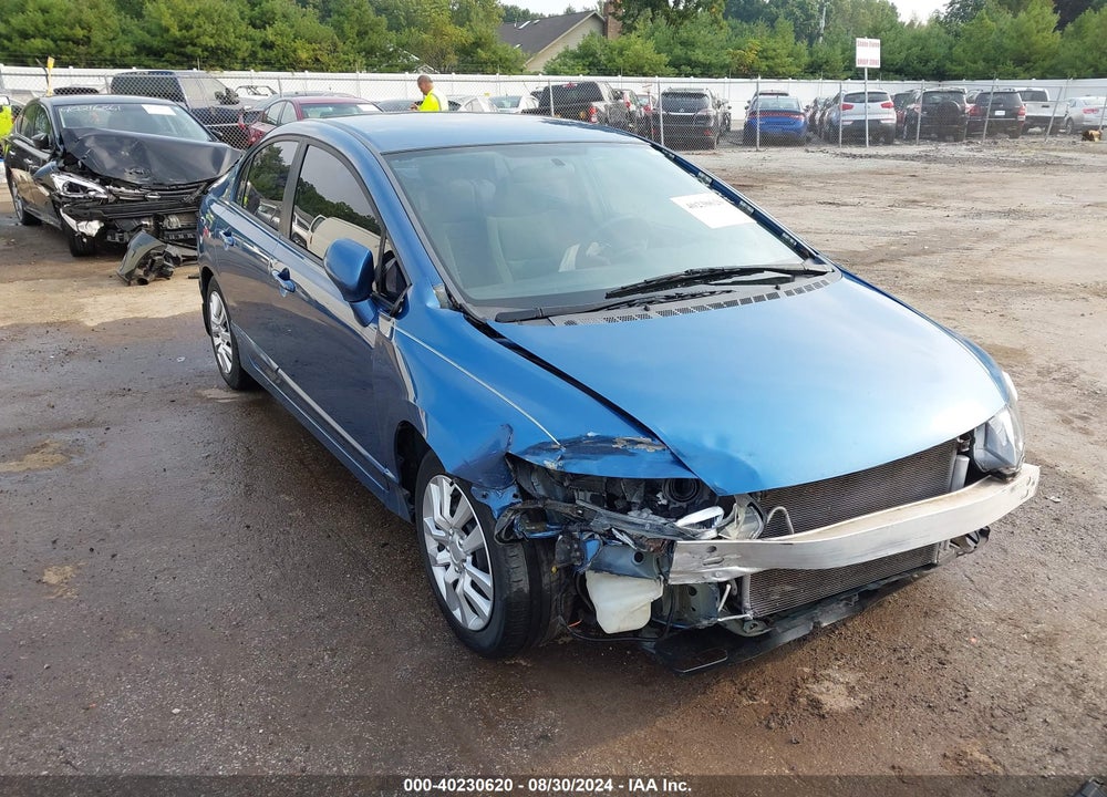 2011 HONDA CIVIC LX VIN: 19XFA1F53BE016459
