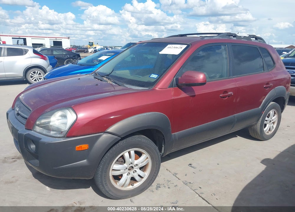 2007 HYUNDAI TUCSON LIMITED/SE VIN: KM8JN12DX7U491056