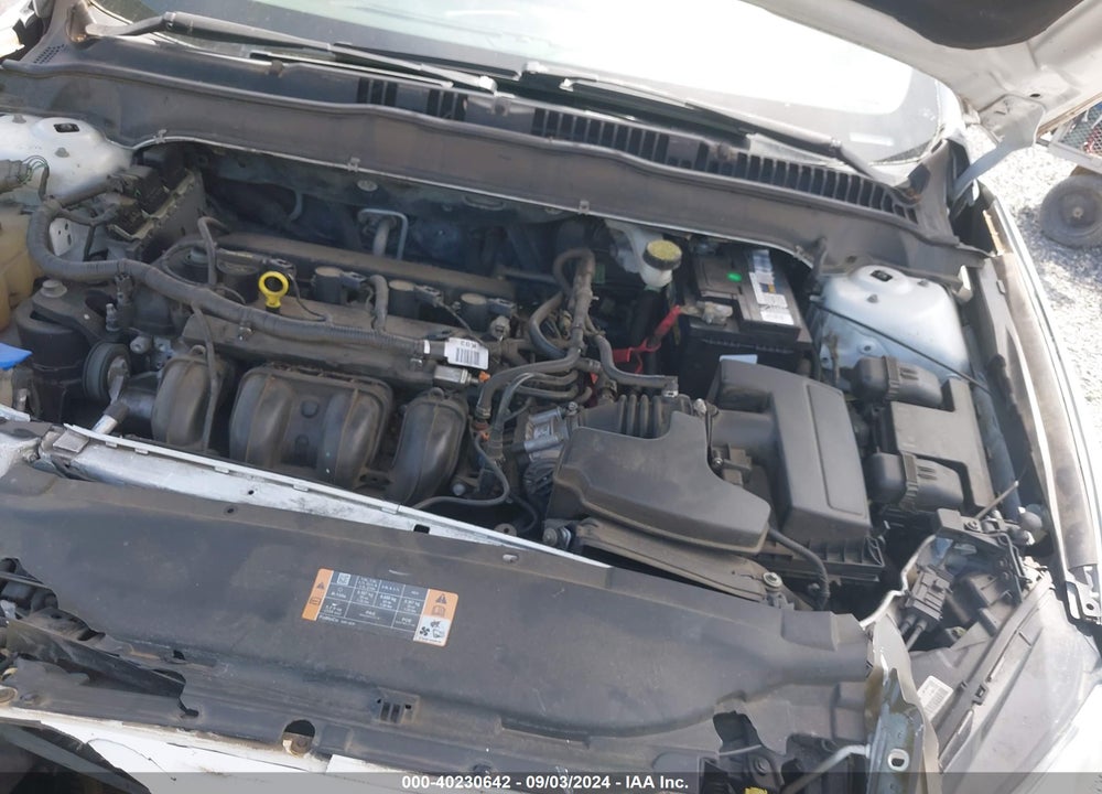 2013 FORD FUSION S VIN: 3FA6P0G71DR126968