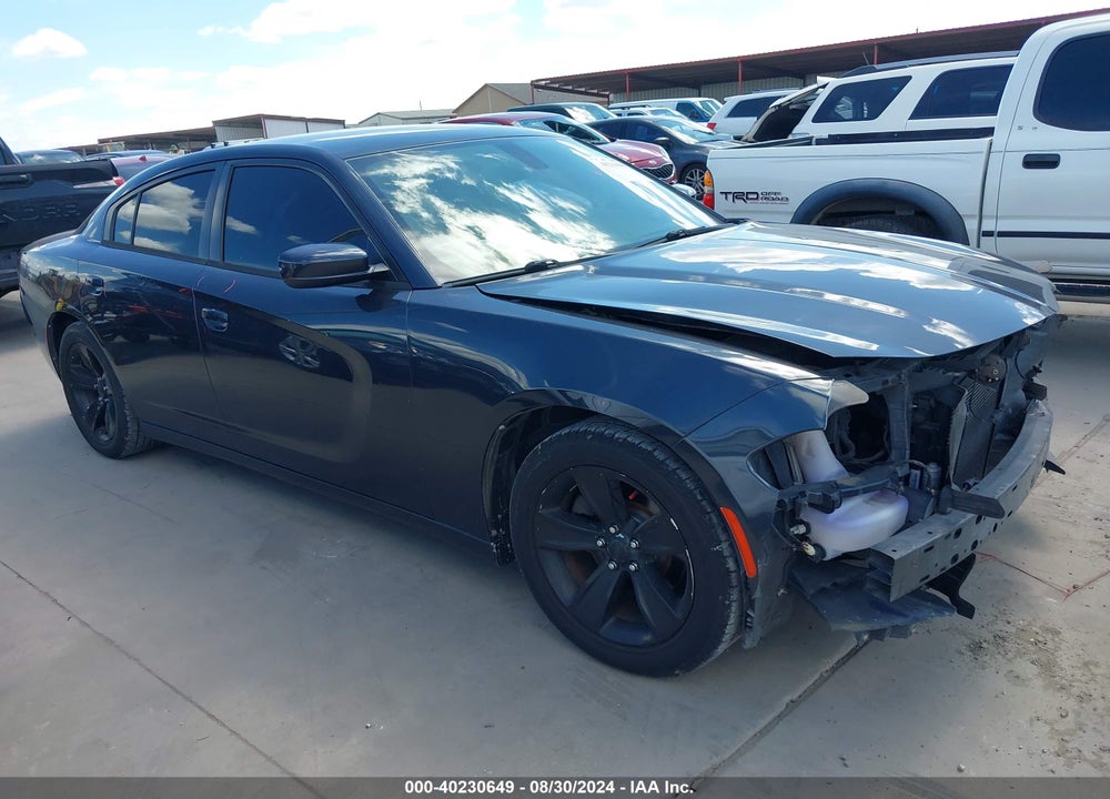 2016 DODGE CHARGER SE VIN: 2C3CDXBG7GH102961