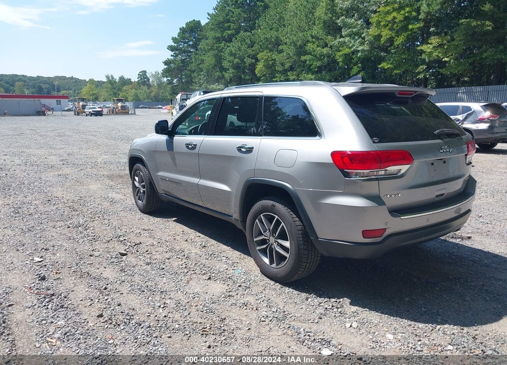 2018 JEEP GRAND CHEROKEE LIMITED 4X4 VIN: 1C4RJFBG9JC274749