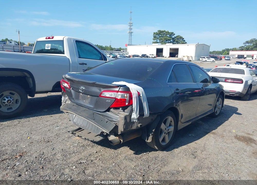 2014 TOYOTA CAMRY SE VIN: 4T1BF1FK3EU376872