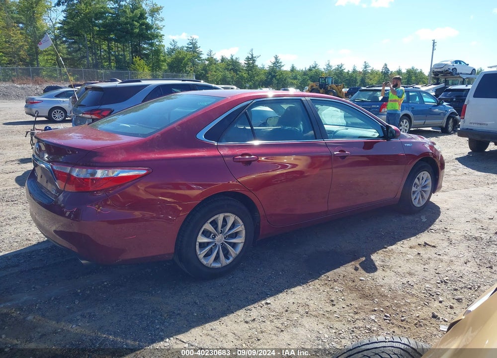 2016 TOYOTA CAMRY HYBRID LE VIN: 4T1BD1FK8GU180323