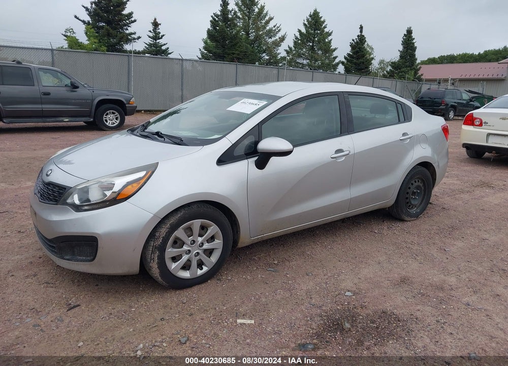 2013 KIA RIO LX VIN: KNADM4A30D6240431
