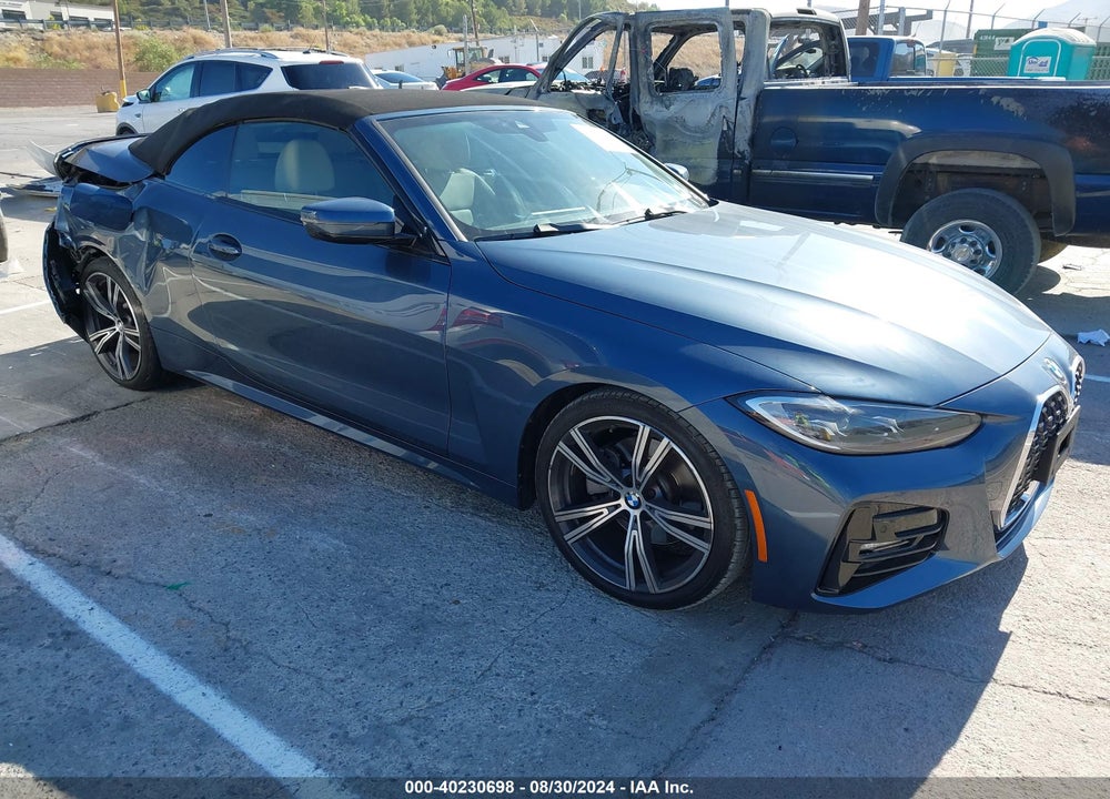 2022 BMW 430I VIN: WBA23AT0XNCK37860