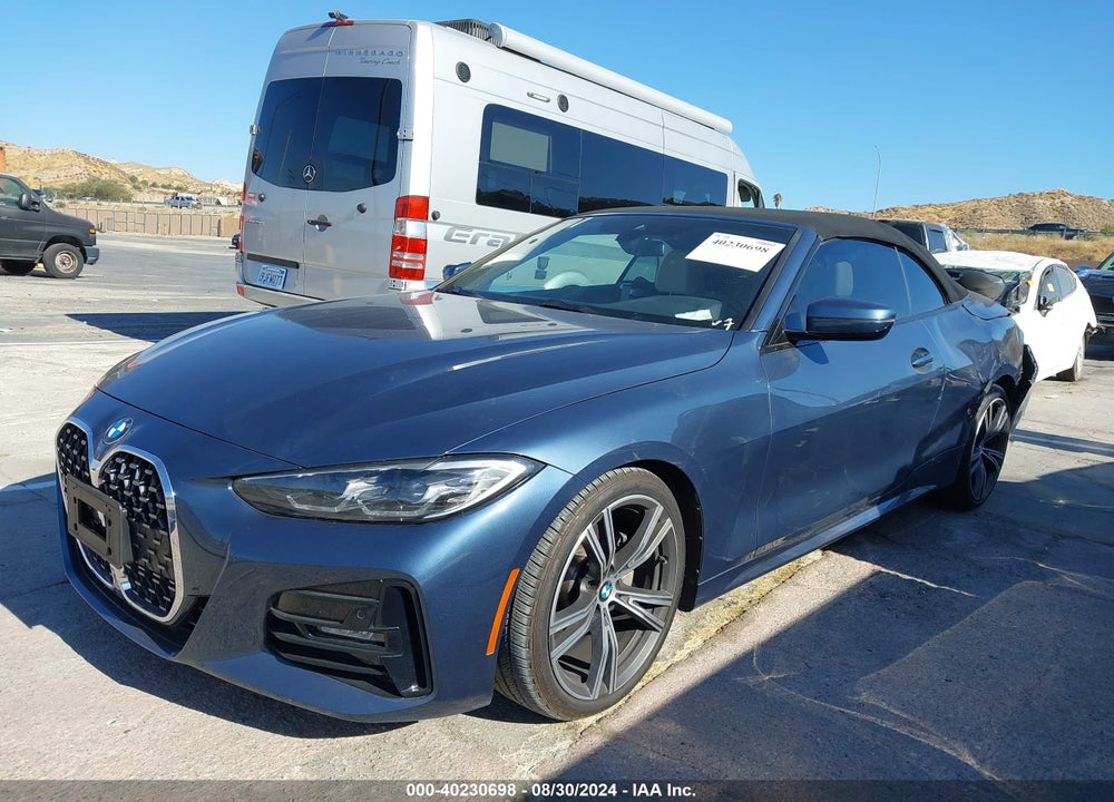 2022 BMW 430I VIN: WBA23AT0XNCK37860