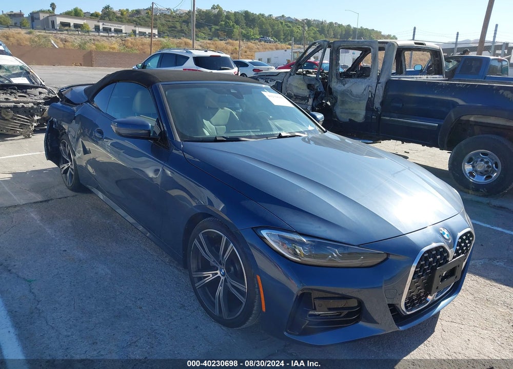 2022 BMW 430I VIN: WBA23AT0XNCK37860