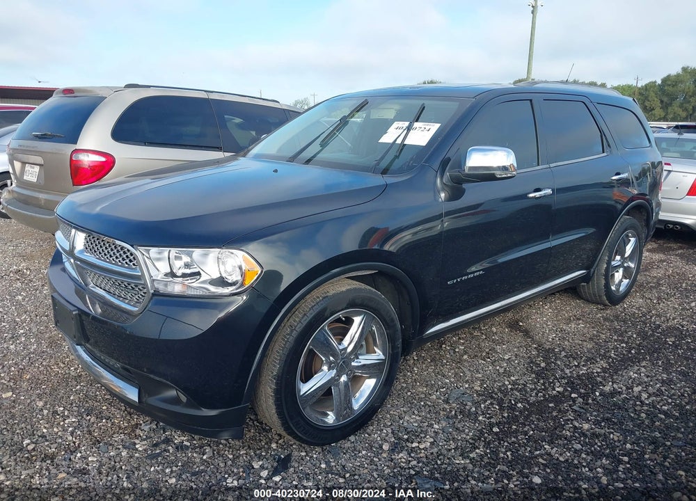 2011 DODGE DURANGO CITADEL VIN: 1D4SD5GT7BC688383